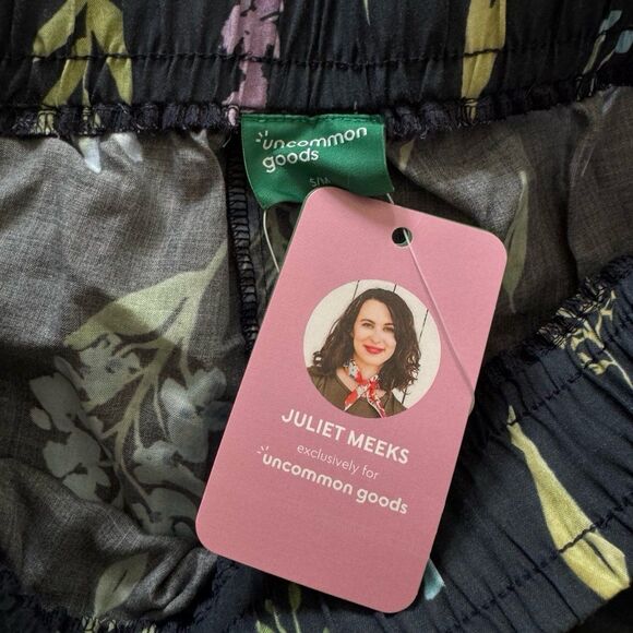 NWT Uncommon Goods Birth Month Flower Lounge Pajama Pants in Larkspur Floral - Picture 5 of 8